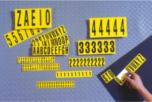 Self-Adhesive Letters and Numbers, National Marker