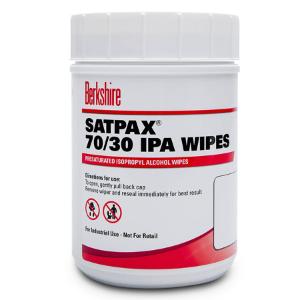 Wipes canister presaturated