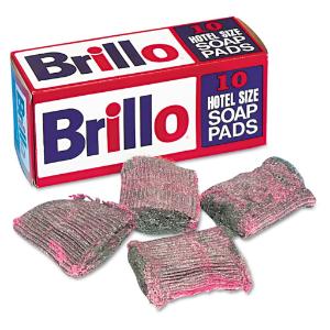Brillo® Hotel Size Steel Wool Soap Pad