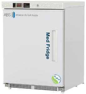 Undercounter vaccine refrigerator, left hinged ADA Compliant built-in 4.6 CF, exterior image