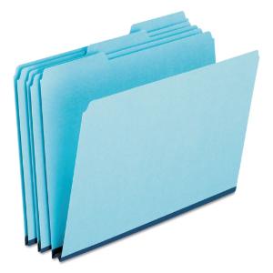 Folder, legal, blue