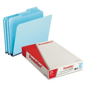Folder, legal, blue
