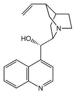 (+)-Cinchonine 98+% cont. up to 3% quinidine/dihydroquinidine and 3% quinine/dihydroquinine