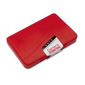 Pad stamp, red
