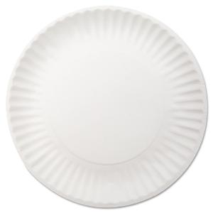 Dixie® White Paper Plates, Essendant