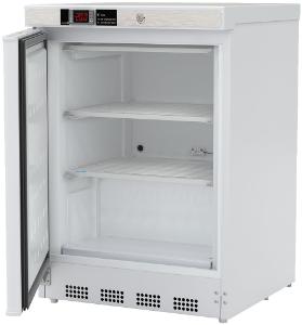 NSF Undercounter freezer, left hinged, interior