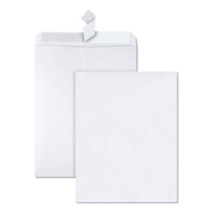 Quality park redi strip catalog envelope, 10×13, white, 100/box