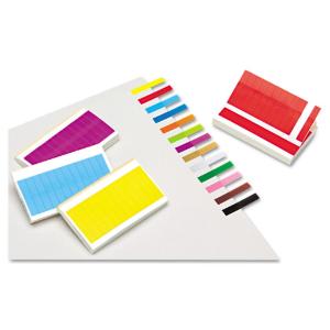 Redi-tag removable/reusable page flags, 13 assorted colors, 300 flags/pack