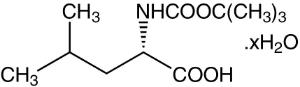 N-(tert-Butoxycarbonyl)-L-leucine hydrate 99%