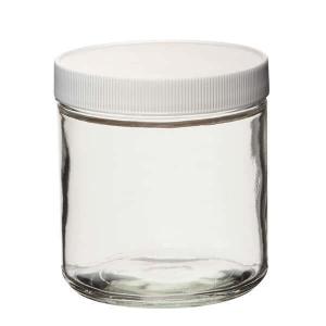Straight Sided Round Jar with ValuLine F217 and PTFE Lined Polypropylene Cap