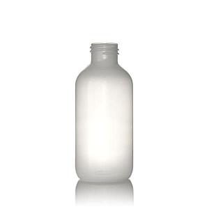 Boston Round LDPE Bottle with Dropper Assembly