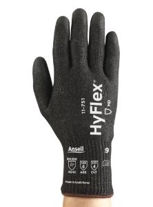 HyFlex 11-751 Lightweight 10-Gauge Mechanical Protection Gloves Ansell