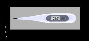 FDA approved digital oral thermometer
