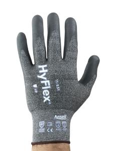 HyFlex 11-531 µltralight Weight 18-Gauge Light Duty Gloves Palm Dipped Ansell