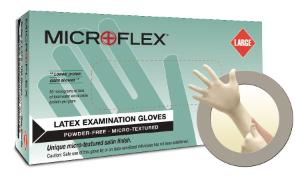 E-Grip Powder-Free Latex Examination Gloves Microflex