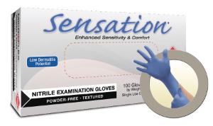 SENSATION Powder free Examination Gloves Microflex