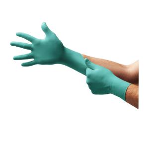 TouchNTuff® 93-300 Nitrile Gloves with Long Cuff, Powder-Free, Ansell