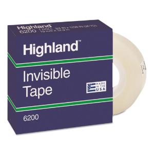 Invisible permanent mending tape, clear