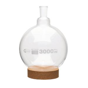 Boiling flask round bottom ground joint 3000 ml