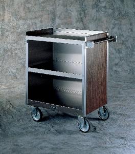Three-Sided Stainless Steel Carts, Lakeside