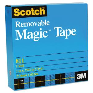 Scotch removable tape, 1 core