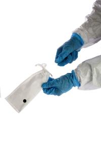 Autoclave bag with drawstring