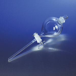 PYREX® Globe-Shaped Separatory Funnels with [ST] Glass Stopper and [ST] Stopcock, Corning