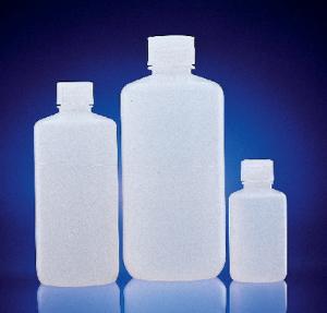 Leak-Resistant Bottles, High-Density Polyethylene, Narrow Mouth, WHEATON®, DWK Life Sciences