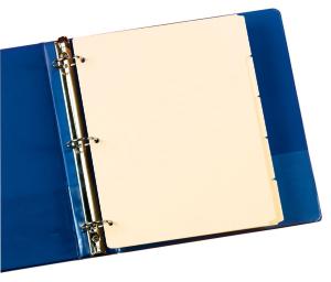 Oxford® Write-On Tab Dividers