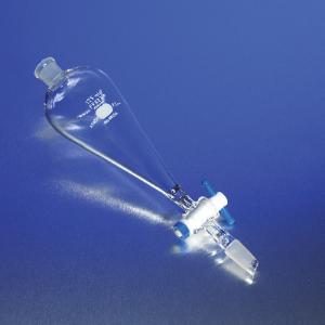 PYREX® Separatory Funnel, Squibb, Fluoropolymer [ST] Stopcock, Corning