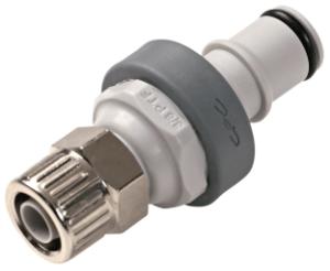 NS4 Series 1/4" Flow Dry Break, Quick Disconnect Coupling, Colder Products Company