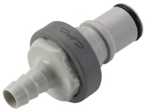 NS4 Series 1/4" Flow Dry Break, Quick Disconnect Coupling, Colder Products Company
