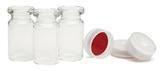 Snap top solvent vial kit