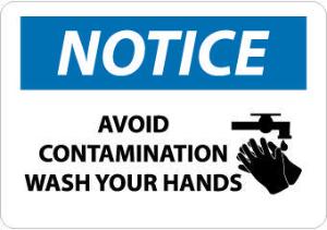Housekeeping and Hygiene Safety First Signs, National Marker