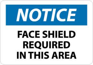 Personal Protection (PPE) OSHA Notice Signs, National Marker