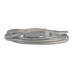 Extension cord, 9', gray