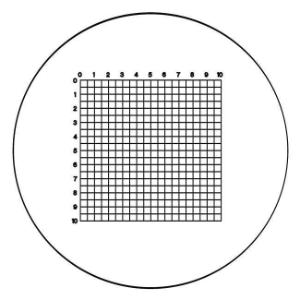 Indexed grid reticle ret 80