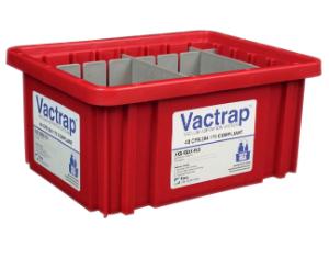 Vactrap™, Red Bin with Dividers