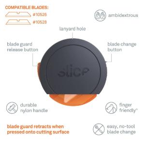 Slice® Super-Safe™ carton opener