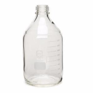 Solvent bottle (GL 45) clear, glass, 2 L