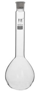 Kjedahl flask with stopper