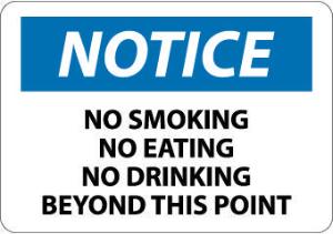 No Smoking Signs, National Marker