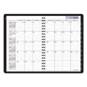 AT-A-GLANCE® DayMinder® Premiére® Hardcover Professional Monthly Planner, Essendant