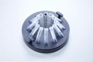 Solid aluminium sample rotor for 15 ml conical based centrifuge tubes and vials