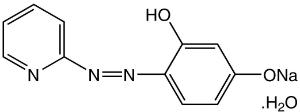4-(2-Pyridylazo)resorcinol monosodim salt monohydrate
