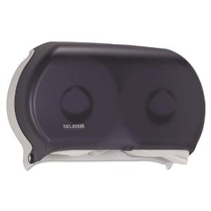 San Jamar® Twin Roll Jumbo Vision™ Bath Tissue Dispenser