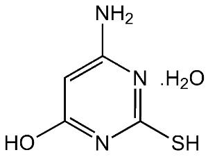 4-Amino-6-hydroxy-2-mercaptopyrimidine hydrate ≥98%