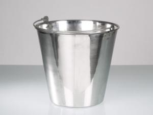 Bucket, Stainless Steel