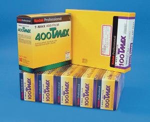 Kodak T-max 100 professional films