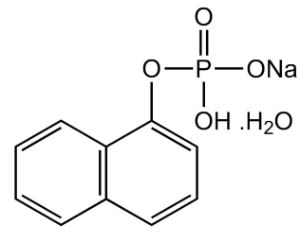 1-Naphthyl phosphate monosodium salt monohydrate 98+%